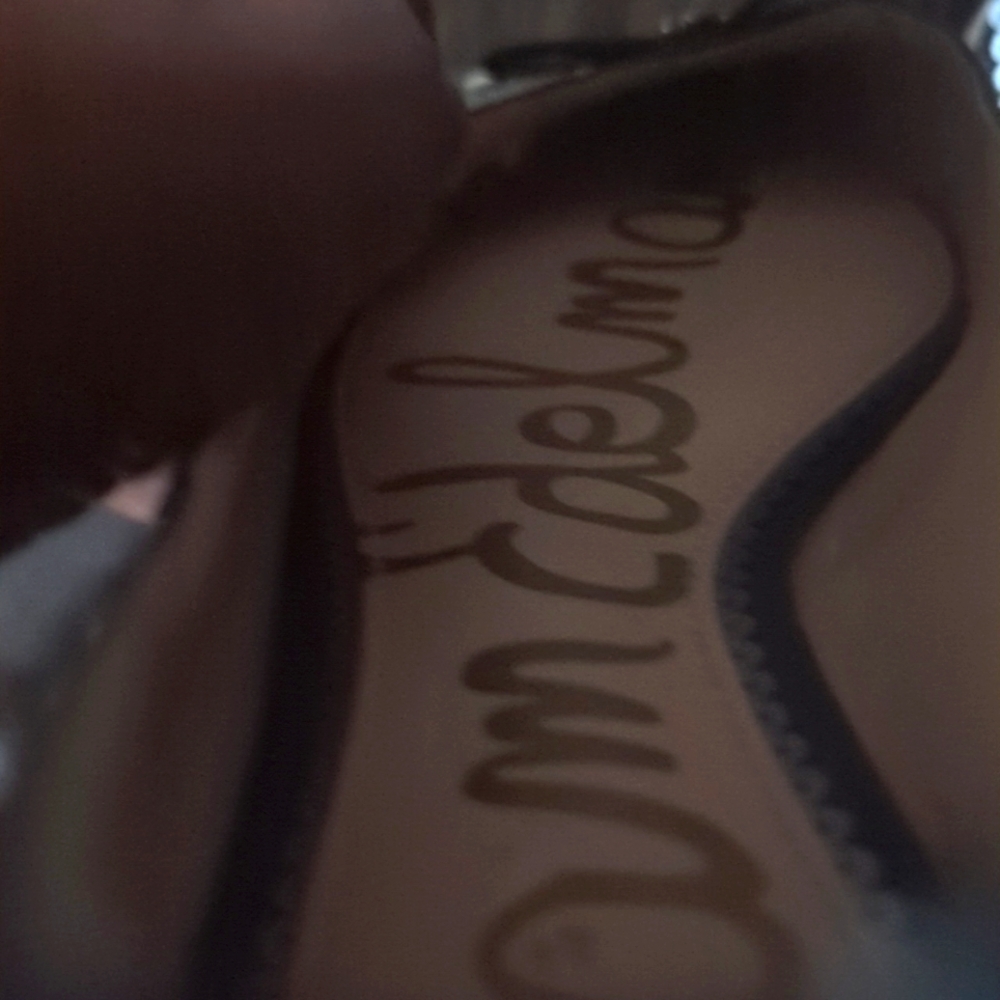 Sam Edelman Black Studded Flats - Picture 4 of 5